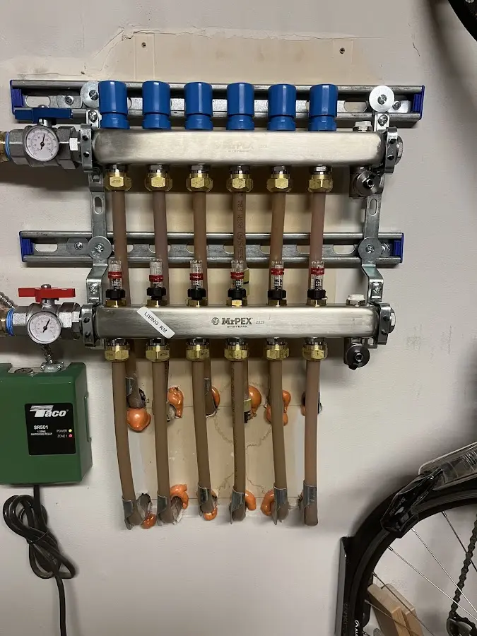 Plumber performing Leak Detection at a residential property in Gold River